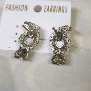 Silver Plated Studs Earrings