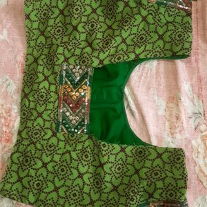 Ambroider Saree With Blouse 38inch. Rarely Used.