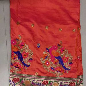 Saree With Beautiful design