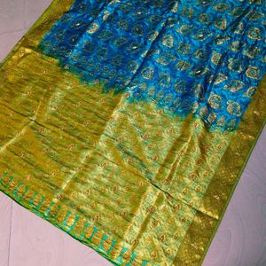 Full Maggam Work Pure Kanjeevaram Silk Saree