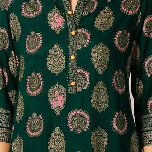 Dark Green (New & Un-used Kurta)