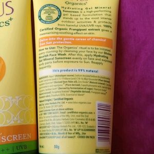 Lotus Organics Sunscreen 2