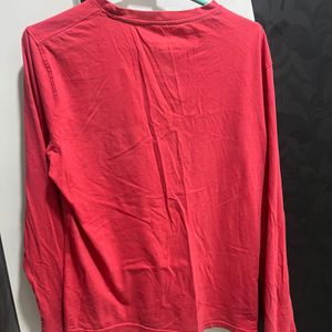 Red Full Sleves Tshirt