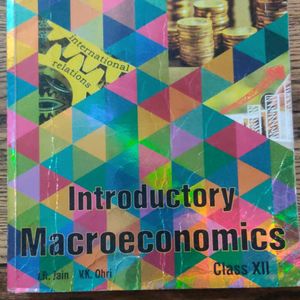 Macroeconomics Class 12 Book