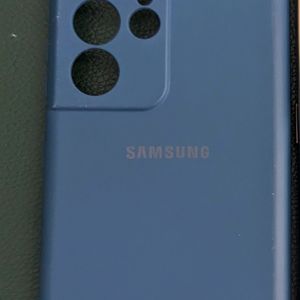 S21 Ultra Samsung Case Silicon Blue