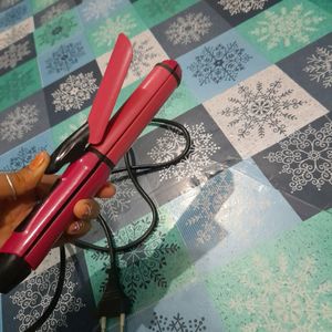 Hair Straightener And Curler