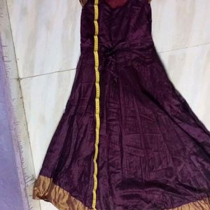 Purple Long Gown