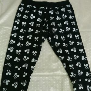Mickey Mouse Print Pant