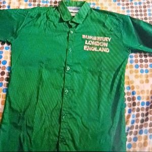 ELEGANT GREEN FORMAL SHIRT