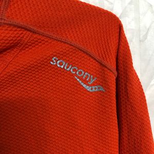 Saucony Orange Long Sleeve T Shirt