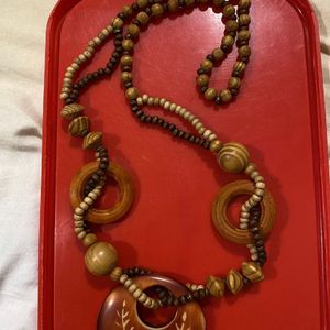 Wooden Mala From Assam