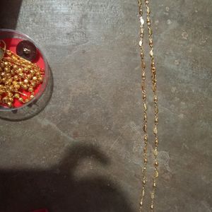 Golden Colour Chain For Women