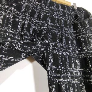 Black Printed Pants (Women's)