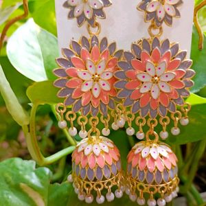 Double Shade Jhumka