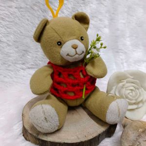 4 Inch Cute Teddy 🧸 With Hanging Hook