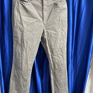 Women Trousers Beige Colour