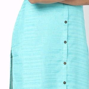 Soch Straight Kurta Sea Green