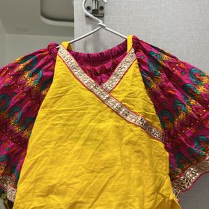 Modern Ghaghara Choli For Kids 1-2 Yr