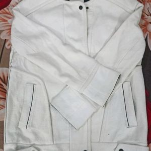 Heavy Imported White Jacket