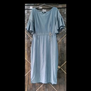 Grey Party Wear Dress