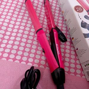 2in 1 Hair Staightener And Curler