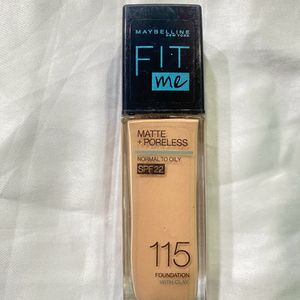 Maybelline Newyork Fit Me foundation For Women