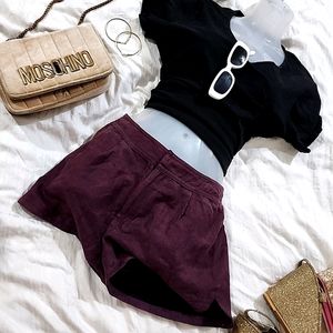 Suede Summer Shorts 🕶🏖