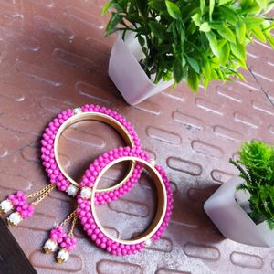 Rajwadi Kada Bangle For Women