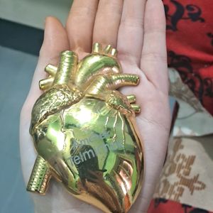 Golden Heart Paper Weight