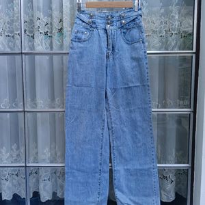 Imported Raw Hem Jean