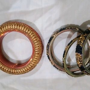 Combo of Metal bangles