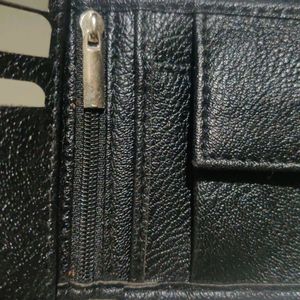 Men Wallet Black New Synthetic Leather