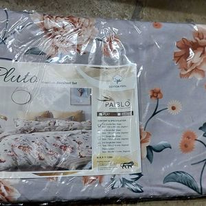 Pluto Premium Bedsheet