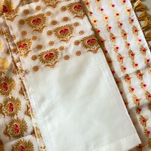 Mix POLY Paat Mekhela Sador Assamese Dress