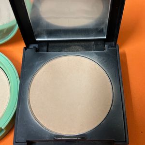 3 In 1 Contour Palette With Compact Powder