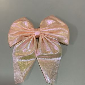 Shimmer Satin Hair Bows For Girls