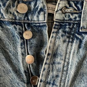 Zara Blue Denim Shorts