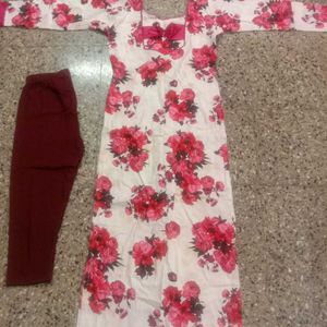 Kurthi With Leggings