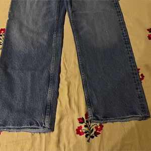 Zara Barrel Leg Jeans