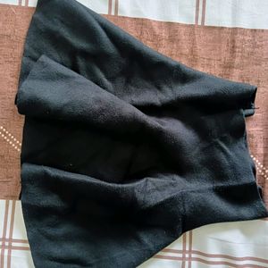 Mini Black Flared Skirt