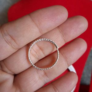 Beautiful New Adjustable Silver Ring