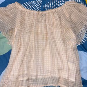 Gingham Printrest Fairy Top