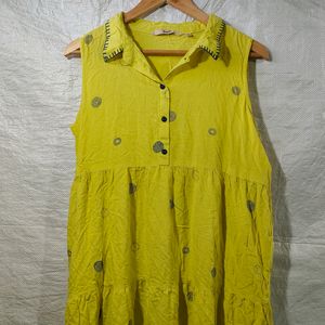 Yellow Frock For Women