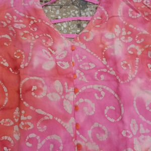 Batic Printed Cotton Kurti