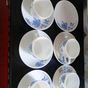 tea cup with plate