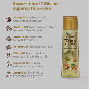 Emami 7 Oils In One Hair Oil (500ml)