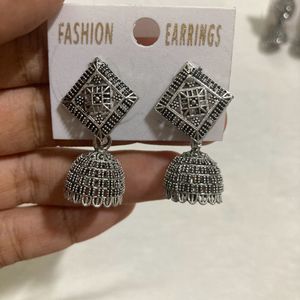 Oxidised Earrings Combo