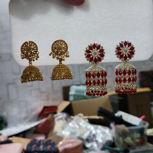Picturesque Earrings Combo Of 2