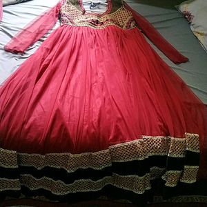 Sparkling Anarkali Gown