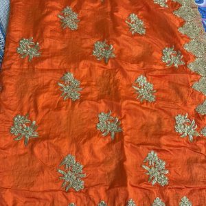 Banarasi Silk Embellished With Gold Zari